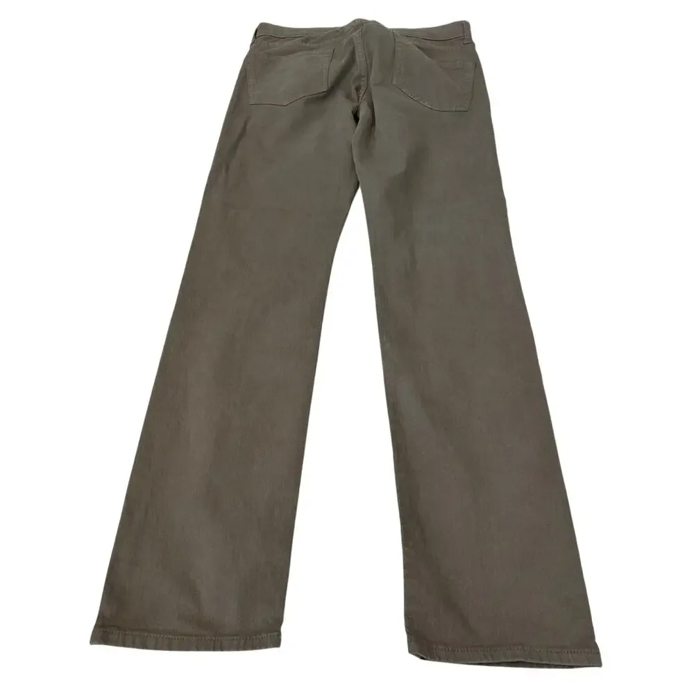 J. Crew Style 484 Jeans Men's Brown Tapered Leg Pants Stretch Size 29x31
